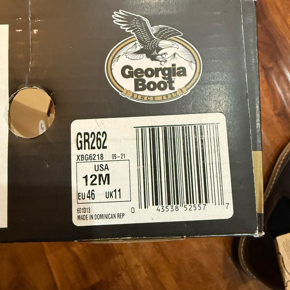 Georgia Boot Romeo Brown Rugged Work Boots - Picture 7 of 7
